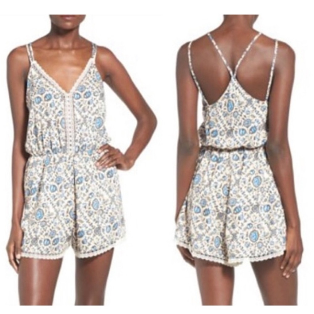 Astr floral romper